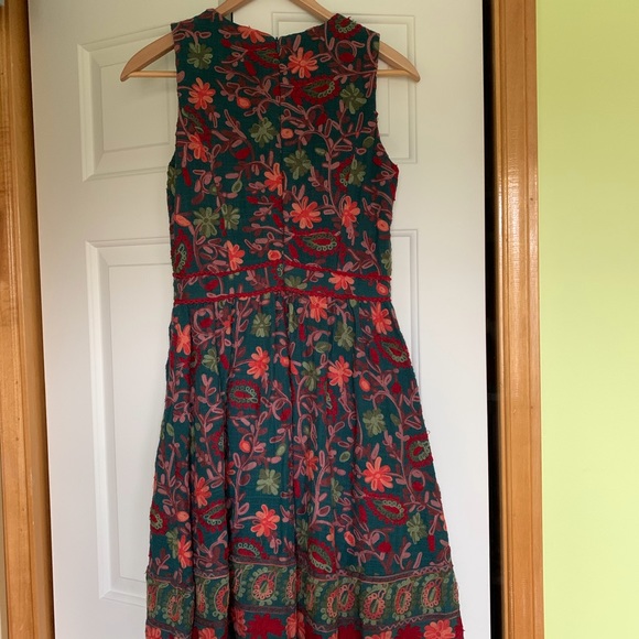 Anthropologie Adelyn Rae embroidered dress - Picture 6 of 12